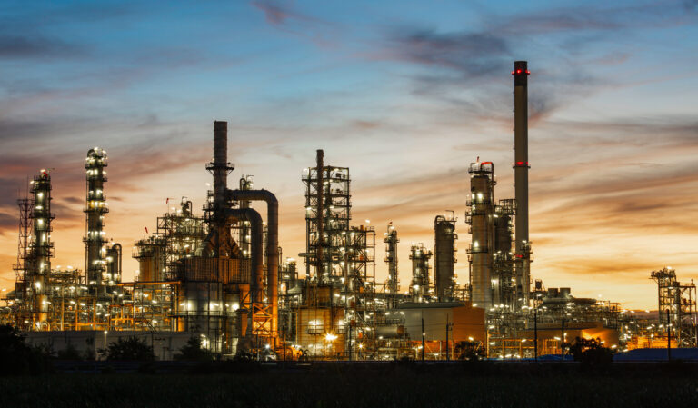 Oil?,Refinery?,And?,Plant,And,Tower,Column,Of,Petrochemistry,Industry